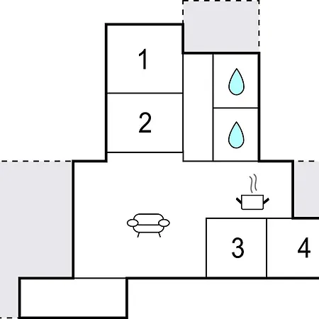 Σπίτι διακοπών Amazing In With Kitchen Hornbæk