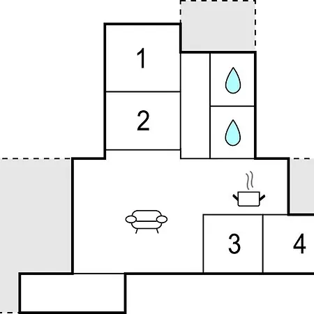 Amazing In With Kitchen Σπίτι διακοπών